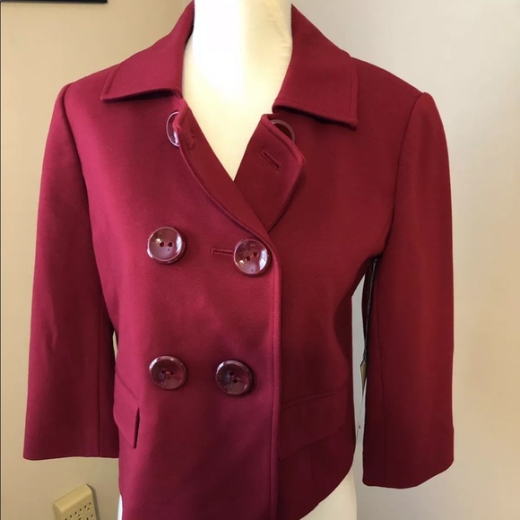 Ann Taylor Jackets & Blazers - NWT Ann Taylor red business jacket size 0